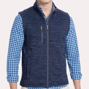 johnnie-O Tahoe Vest Navy XL